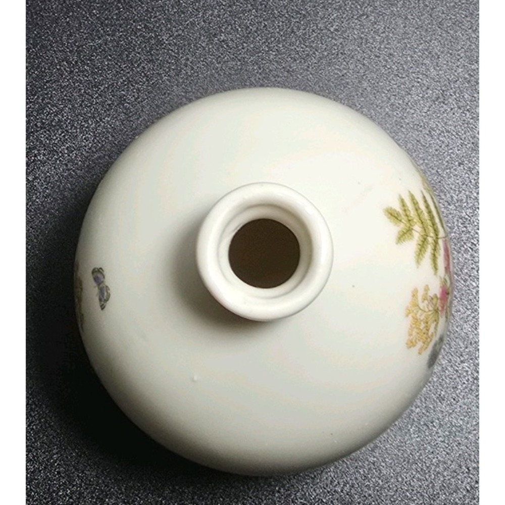 Vintage Fenton Bud Vase With Flower Takashara - Picture 4 of 6